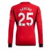 Manchester United Jadon Sancho #25 Replika Hemma matchkläder 2023-24 Långa ärmar